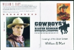 Cowboys of the Silver Screen Postcards - Official B/W Pictorial Cancel - 4/16/2010