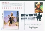 Cowboys of the Silver Screen Postcards - Official B/W Pictorial Cancel - 4/16/2010