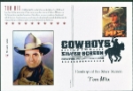 Cowboys of the Silver Screen Postcards - Official B/W Pictorial Cancel - 4/16/2010