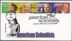 American Scientist - 4 Stamps